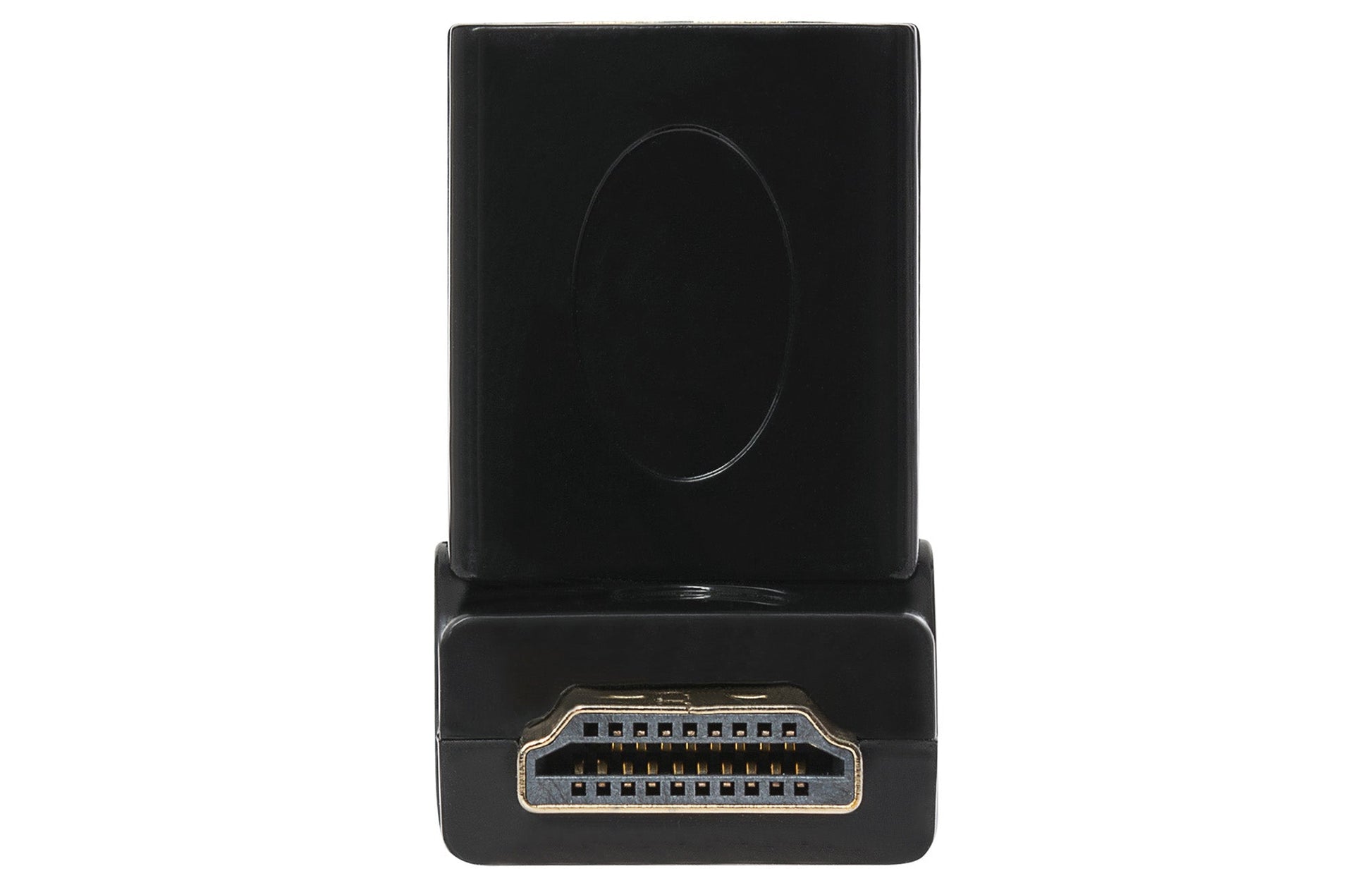 Maplin Adjustable Angle HDMI Male to HDMI Female Adapter - Black - maplin.co.uk