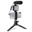 Maono Selfie Video Rig with Shotgun Microphone, LED Light & Tripod Phone Stand - maplin.co.uk