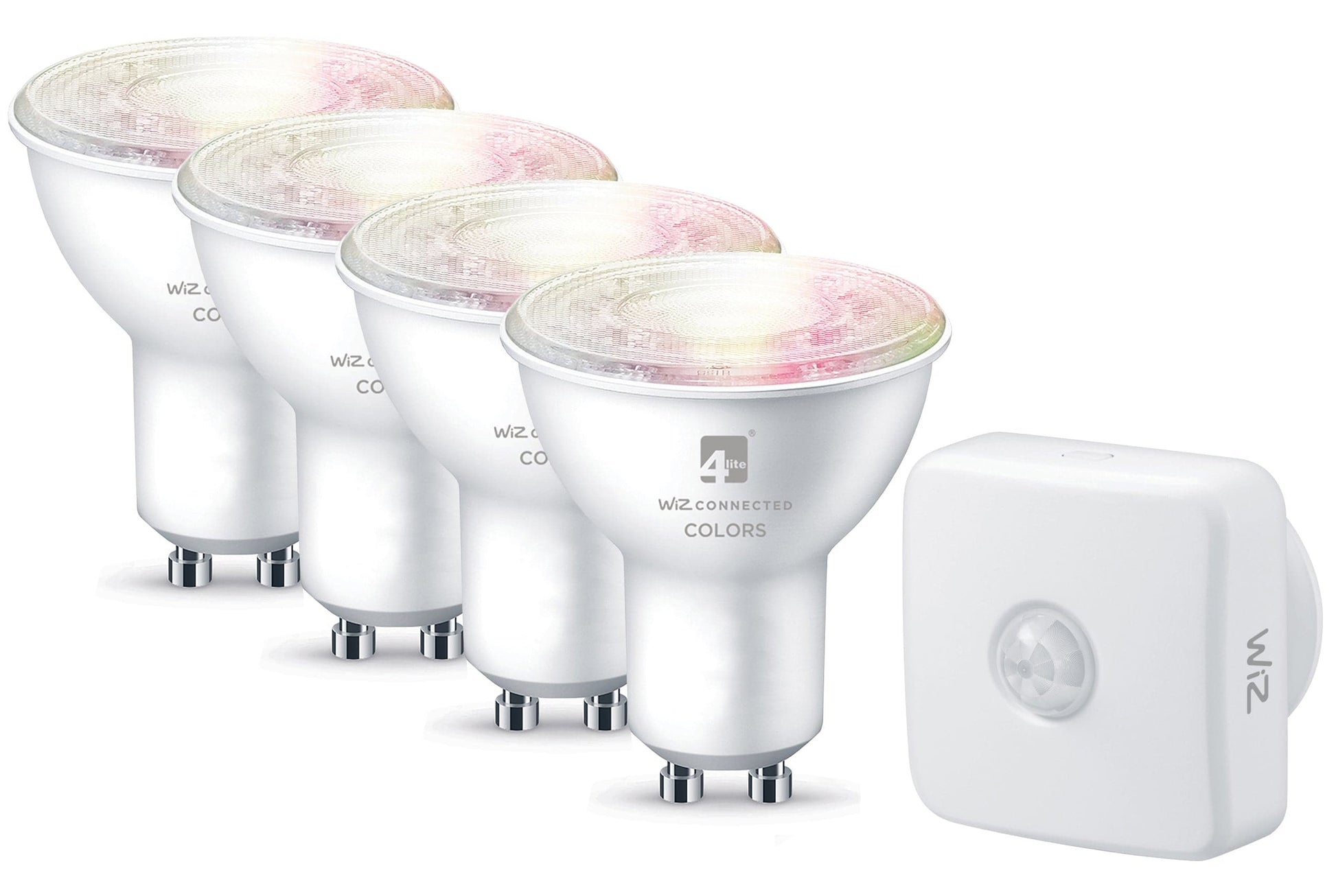 4lite Wiz Connected Dimmable Multicolour WiFi LED Smart Bulb - GU10 - maplin.co.uk