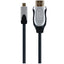 Maplin HDMI-A to Micro HDMI-D 4K 30Hz Cable with Ethernet & Gold Connectors - Black, 3m - maplin.co.uk