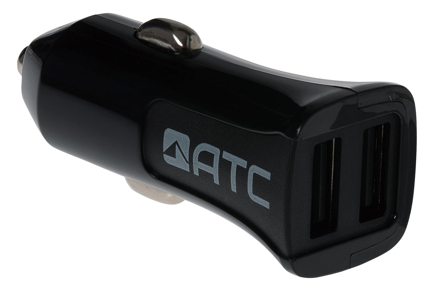 Maplin ATC 2 Port USB-A Car Charger 24 Watts/4.8 Amps - Black - maplin.co.uk