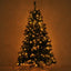 HOMCOM 5ft Pre-Lit LED Artificial Christmas Tree with Metal Stand - maplin.co.uk