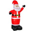 HOMCOM 2.4m Inflatable LED Santa Claus Decoration - maplin.co.uk