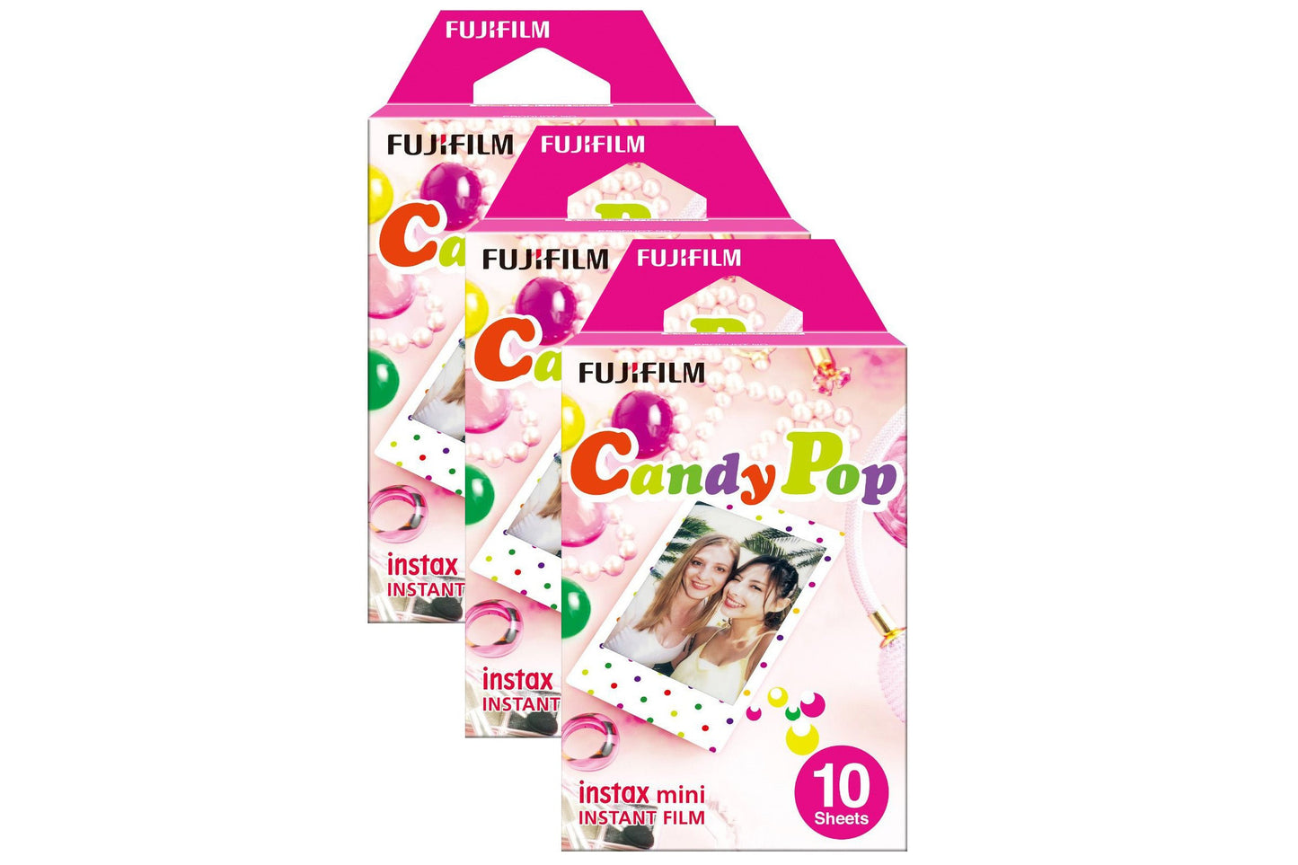 Fujifilm Instax Mini Instant Photo Film - CandyPop - maplin.co.uk