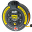 SMJ Electrical 4 Socket ReelPro Cassette 10A Friction Free Cable Reel - 10m