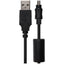 Maplin USB-A to 8-Pin Mini USB Cable for Data & Photo Transfer - Black, 0.5m - maplin.co.uk