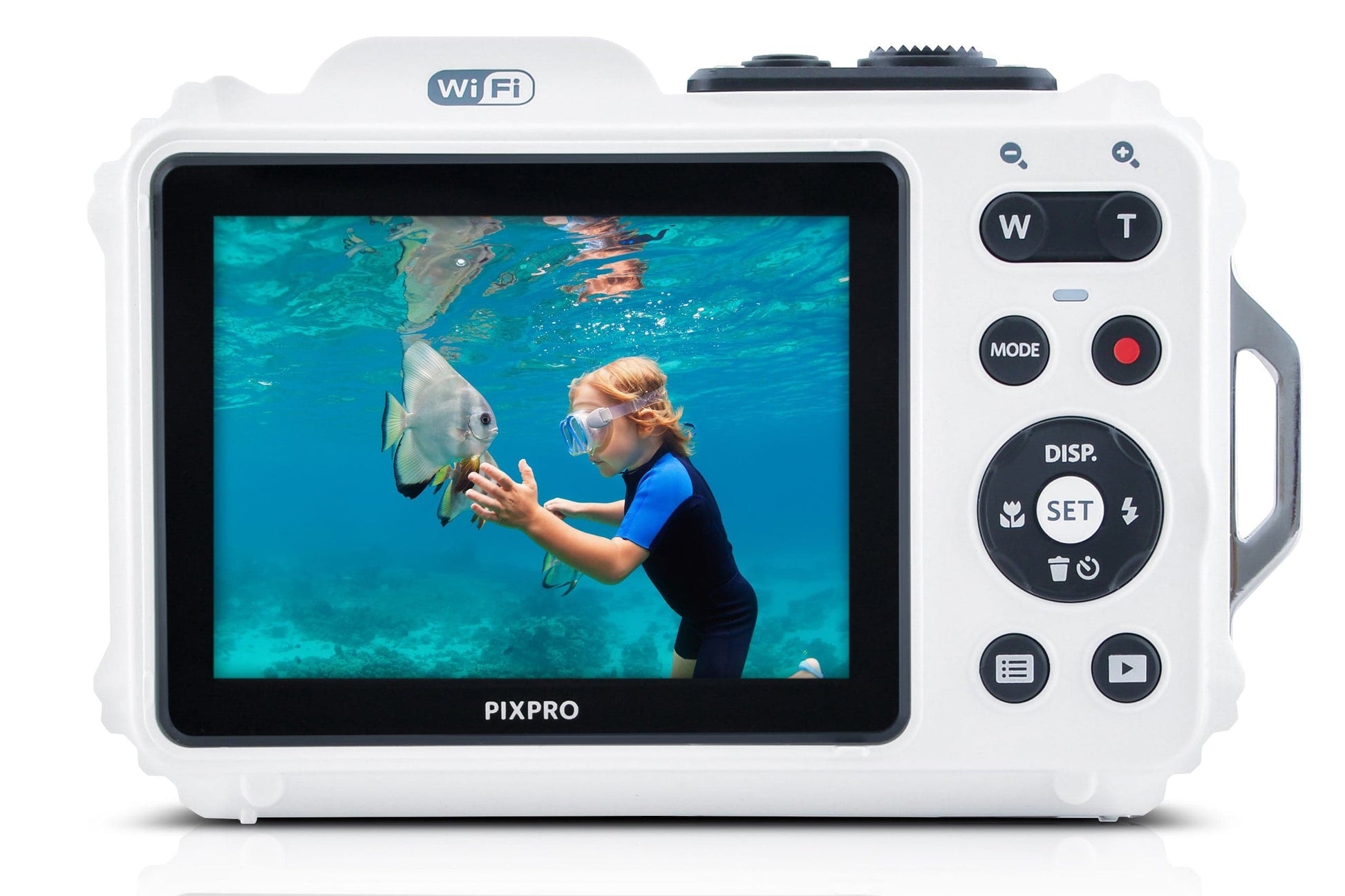 Kodak PIXPRO WPZ2 Waterproof 16MP 4x Zoom Tough Compact Camera - White - maplin.co.uk