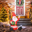 HOMCOM Christmas Inflatable LED Santa Claus Outdoor Decoration - maplin.co.uk