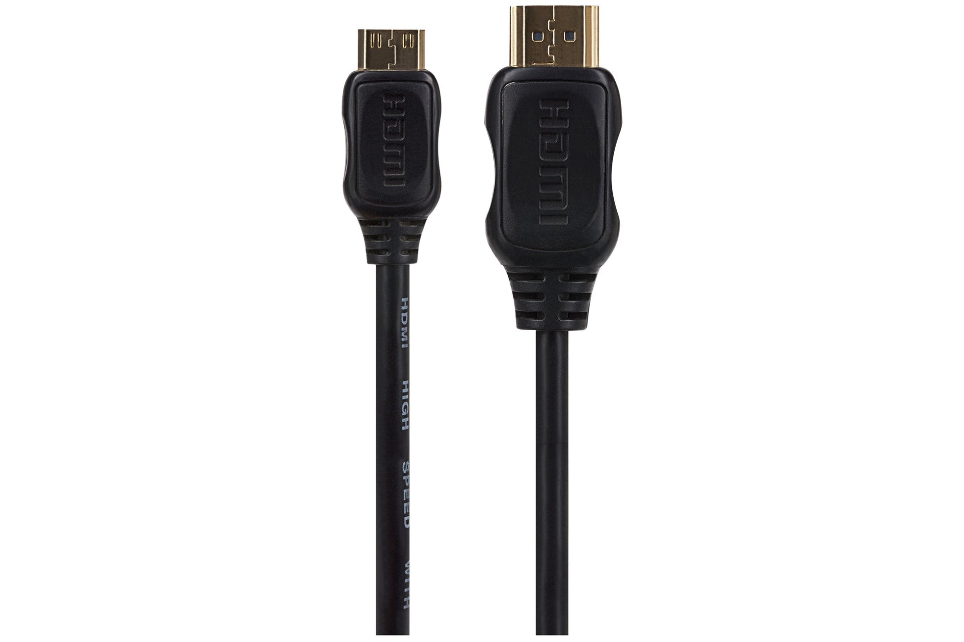 Maplin HDMI to Mini HDMI 4K Ultra HD Cable with Gold Connectors - Black, 1m - maplin.co.uk