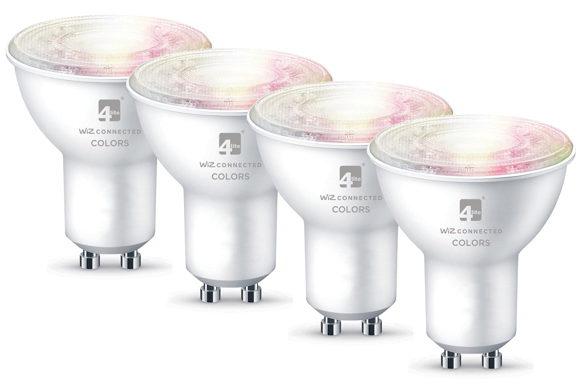 4lite Wiz Connected Dimmable Multicolour WiFi LED Smart Bulb - GU10 - maplin.co.uk