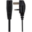 Maplin Power Lead IEC C7 Fig 8 2 Pin Plug to UK 3 Pin Plug - 0.5m, 3 Amp Fuse - maplin.co.uk