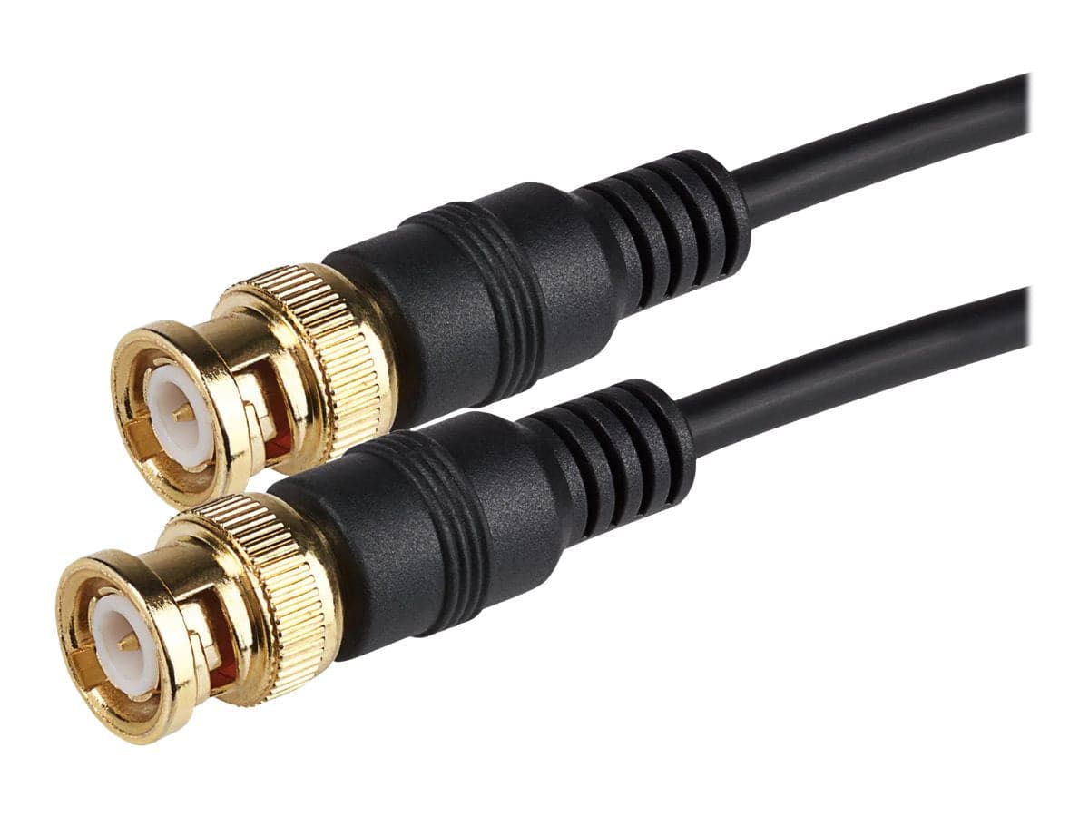 Maplin BNC Male to BNC Male Coaxial Cable - Black, 1.5m - maplin.co.uk