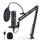 Maono USB Cardioid Professional Microphone with Boom Arm - maplin.co.uk