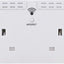British General Square Edge 13A 2 Gang Switched Socket with Wi-Fi Extender - White - maplin.co.uk