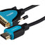 Maplin Premium HDMI to DVI-D Cable - Black, 3m - maplin.co.uk