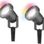 4lite WiZ Connected Outdoor IP65 Multicolour GU10 Smart LED Spike Light Pack of 2
