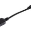 Maplin USB-C to USB-A 3.1 Gen 1 Female Adapter - Black, 14cm