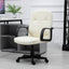 ProperAV Extra PU Leather Swivel Home Office Chair with Armrest - maplin.co.uk