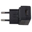 Maplin European USB-A 5V 1 Amp Wall Charger Travel Adapter - Black - maplin.co.uk