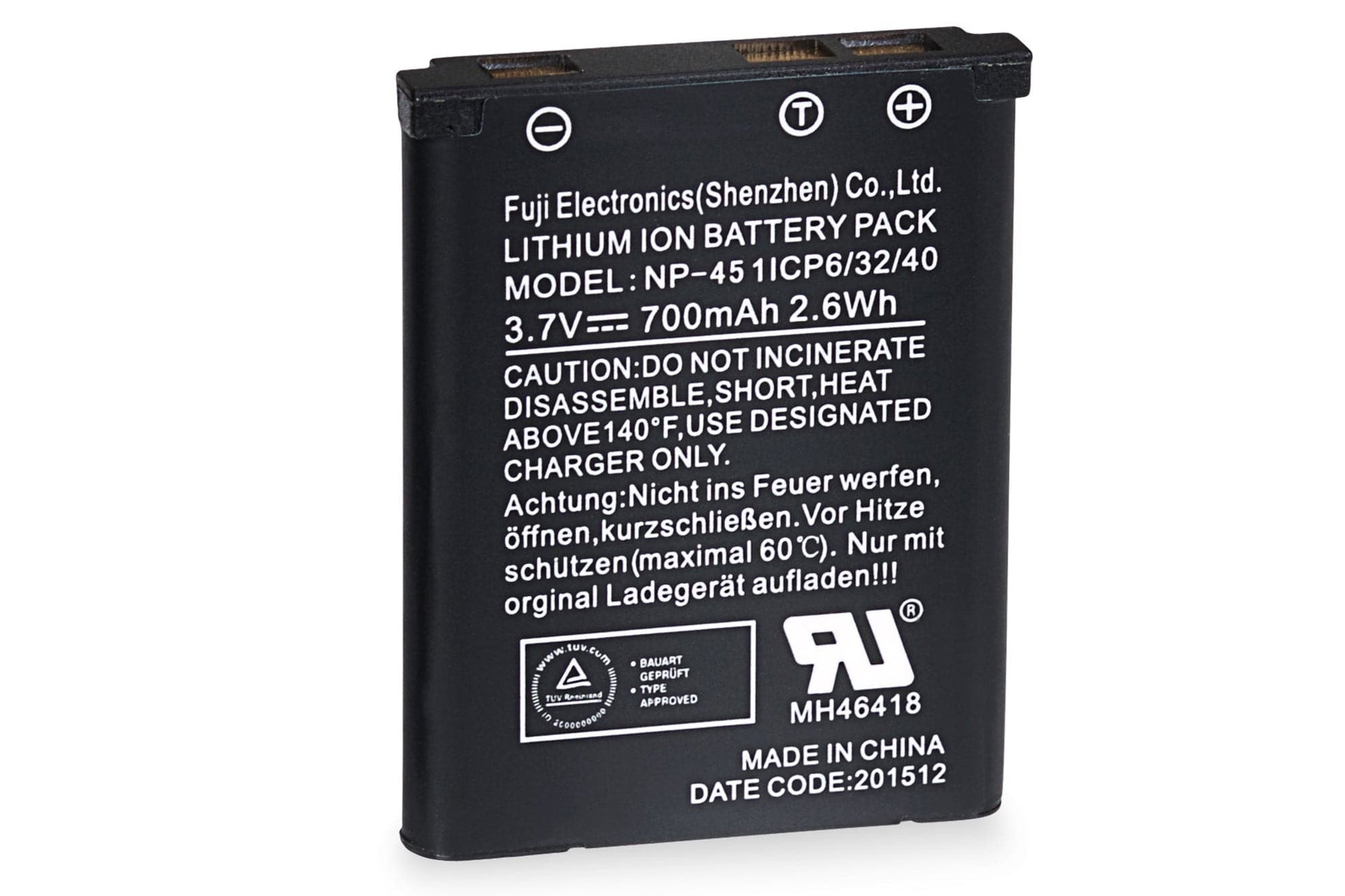 PRAKTICA NP-45 Rechargeable Battery Pack for WP240 Z250 Z212 & Fuji Cameras