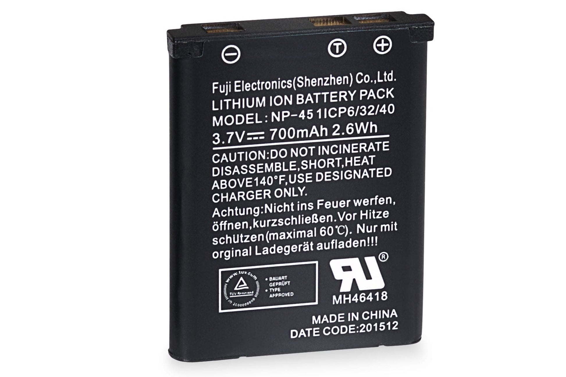 PRAKTICA NP-45 Rechargeable Battery Pack for WP240 Z250 Z212 & Fuji Cameras - maplin.co.uk