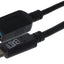 Maplin USB-C to USB-A 3.1 Gen 1 Female Adapter - Black, 14cm - maplin.co.uk