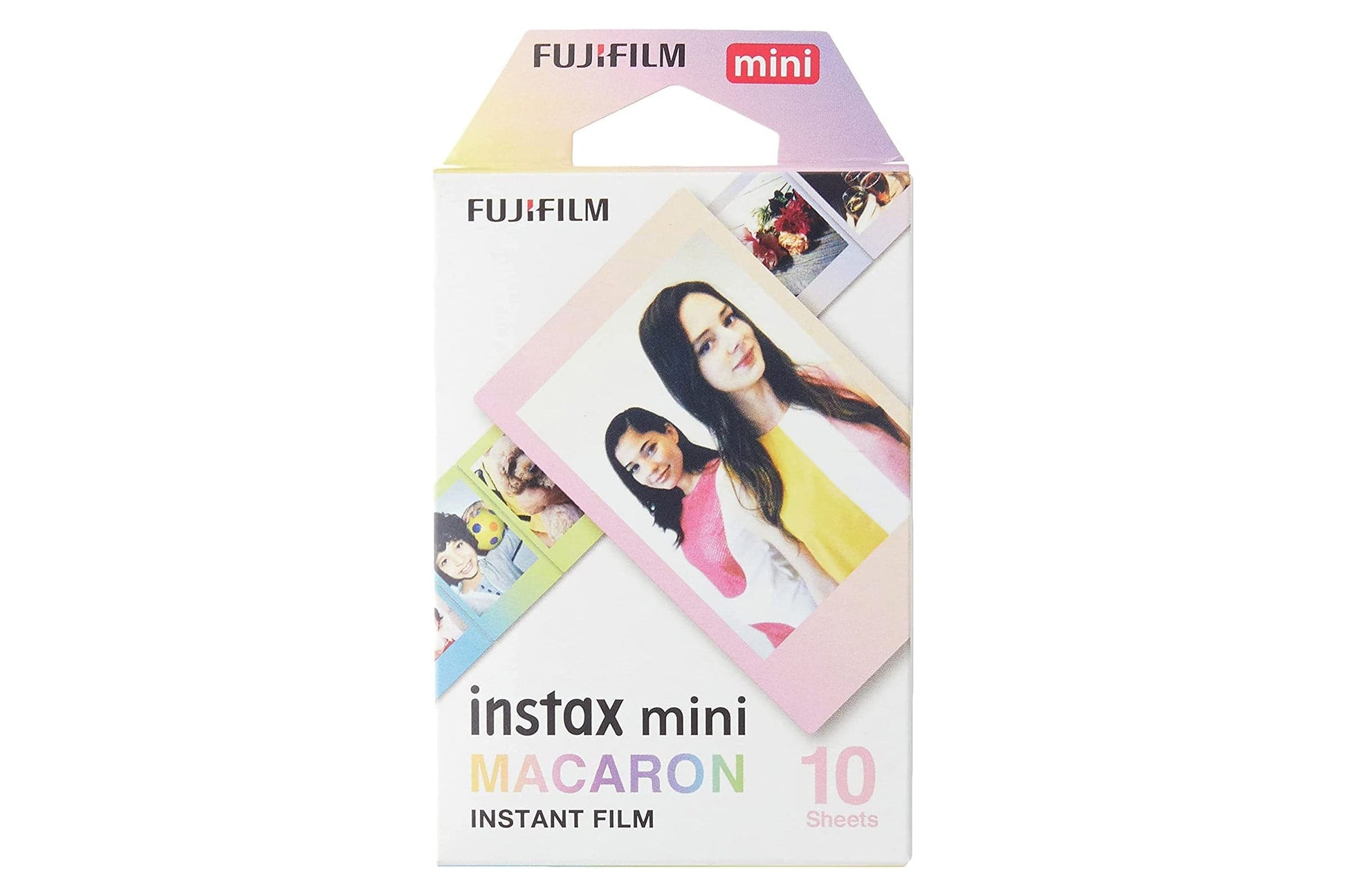 Fujifilm Instax Mini Instant Photo Film - Macaron Pack of 10