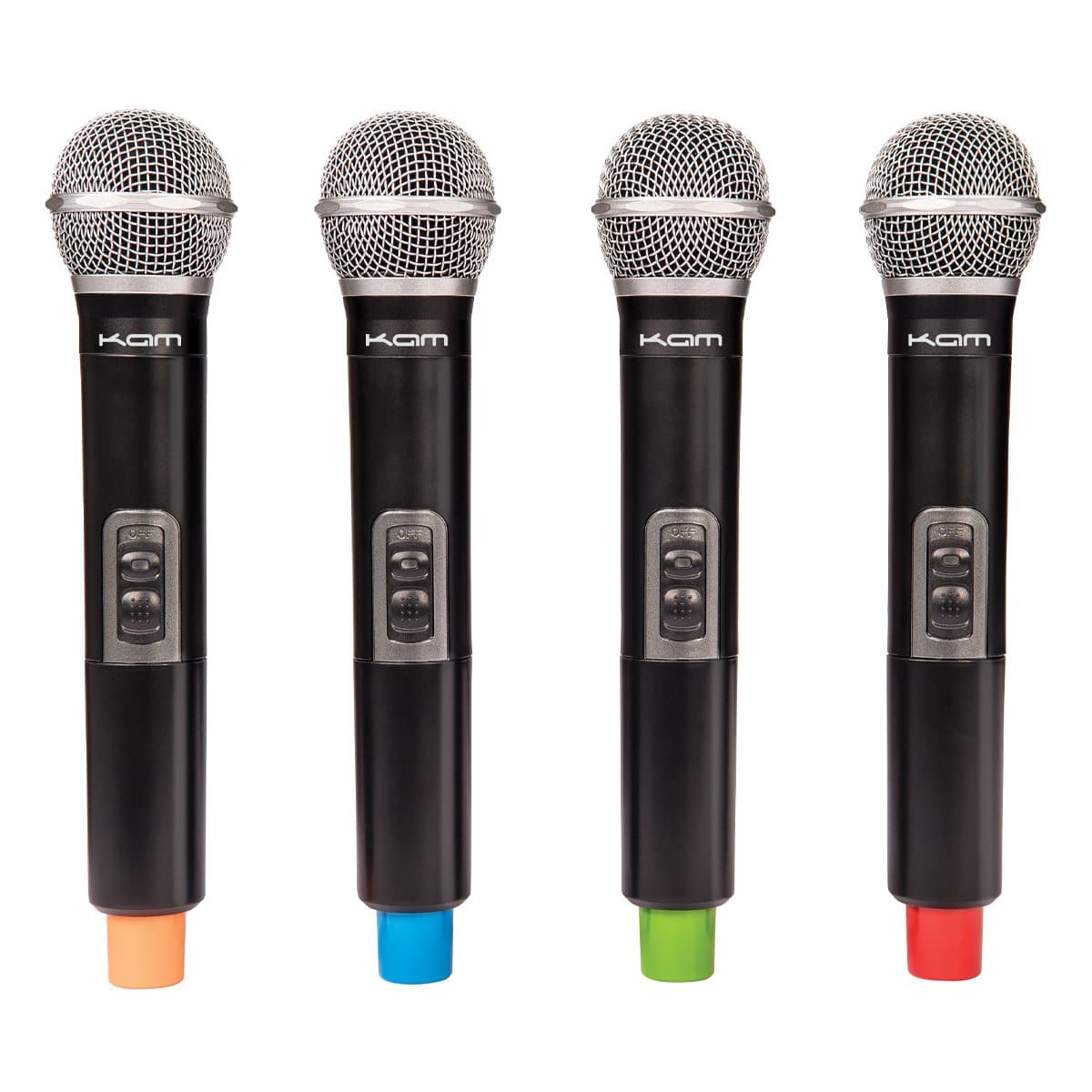 Kam Quartet ECO Wireless Microphone System with 4 Mics - maplin.co.uk