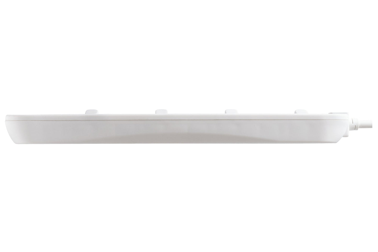 Masterplug 2m 4-Socket 13A Individually Switched Surge Extension Lead - White - maplin.co.uk