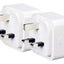 4lite WiZ Connected 3-Pin UK Smart Plug Pack of 2