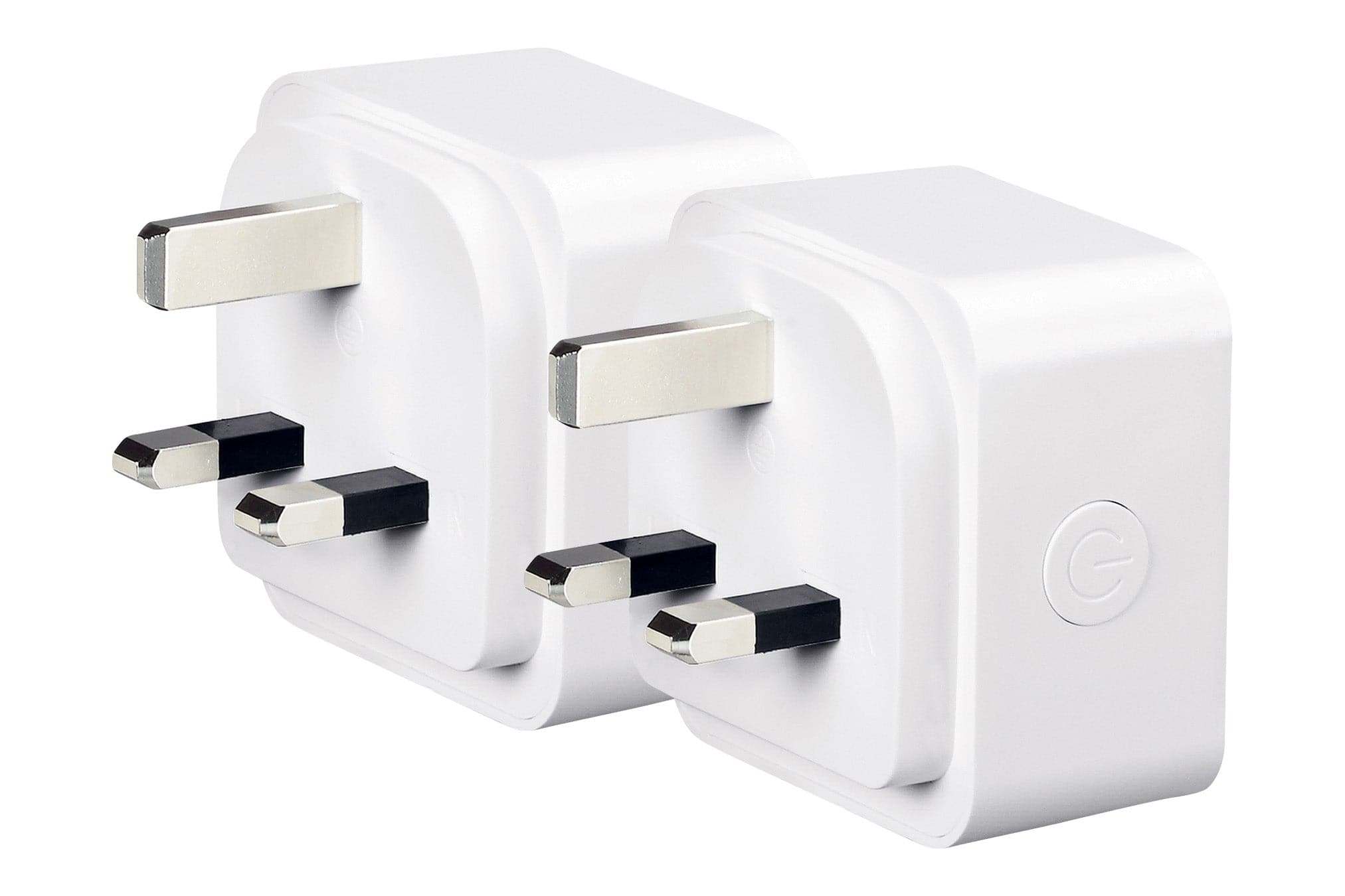 4lite WiZ Connected 3-Pin UK Smart Plug Pack of 2