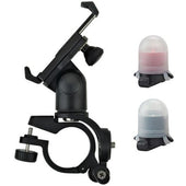 Joby GripTight Bike Mount PRO Phone Holder + Red & White Visibilty LED Light Pack