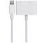 Nikkai Lightning to HDMI / Lightning Charging Port Adapter - White - maplin.co.uk