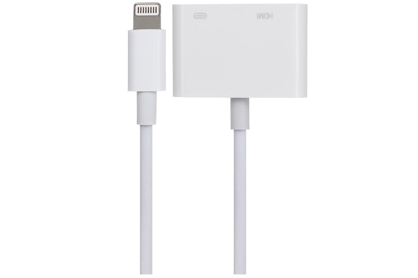 Nikkai Lightning to HDMI / Lightning Charging Port Adapter - White - maplin.co.uk