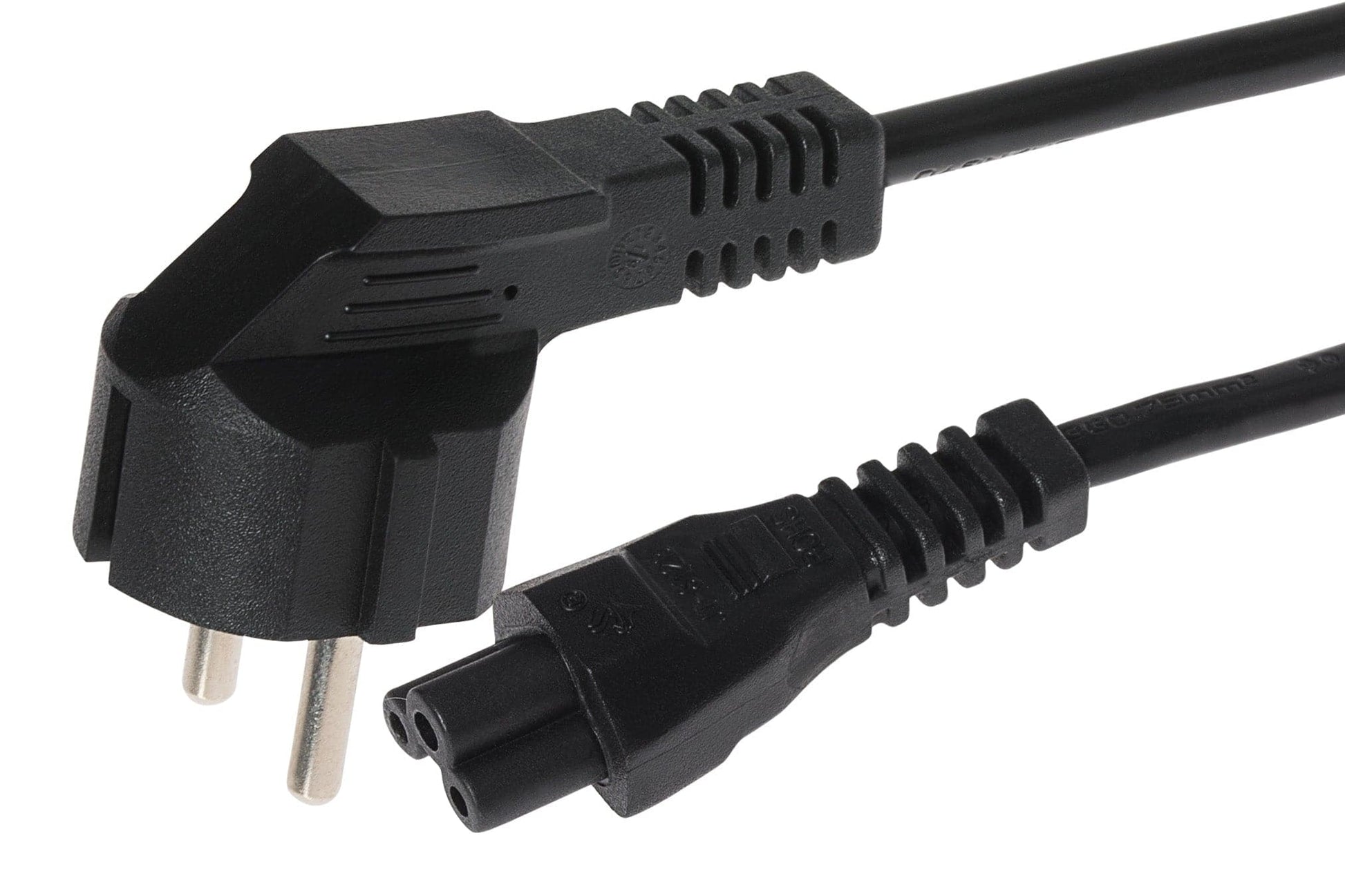 Maplin IEC C5 3pin Plug Female to EU Schuko Plug Power Supply Cable - 2m - maplin.co.uk