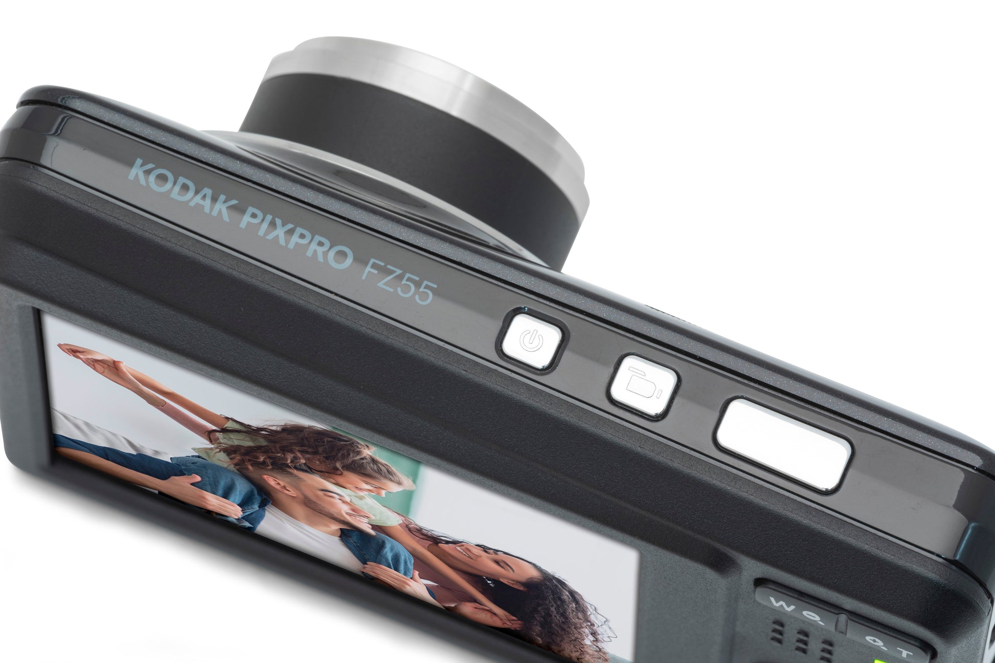 Kodak PIXPRO FZ55 16MP 5x Zoom Compact Camera - Black - maplin.co.uk