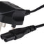Maplin Power Lead IEC C7 Fig 8 2 Pin Plug to UK 3 Pin Mains Plug - 1m, 3 Amp Fuse - maplin.co.uk