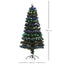 HOMCOM 5ft Pre-Lit Artificial Christmas Tree with Star Topper - maplin.co.uk