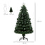 HOMCOM 4ft Pre-Lit LED Artificial Christmas Tree with Star Topper - maplin.co.uk