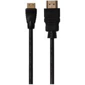 Maplin HDMI to Mini HDMI 4K Ultra HD Cable with Gold Connectors - Black, 3m - maplin.co.uk