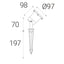 4lite GU10 Outdoor Garden Spike Light