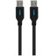 Maplin USB-A 3.0 to USB-A 3.0 Super Speed 5Gbps Cable - Black, 3m - maplin.co.uk