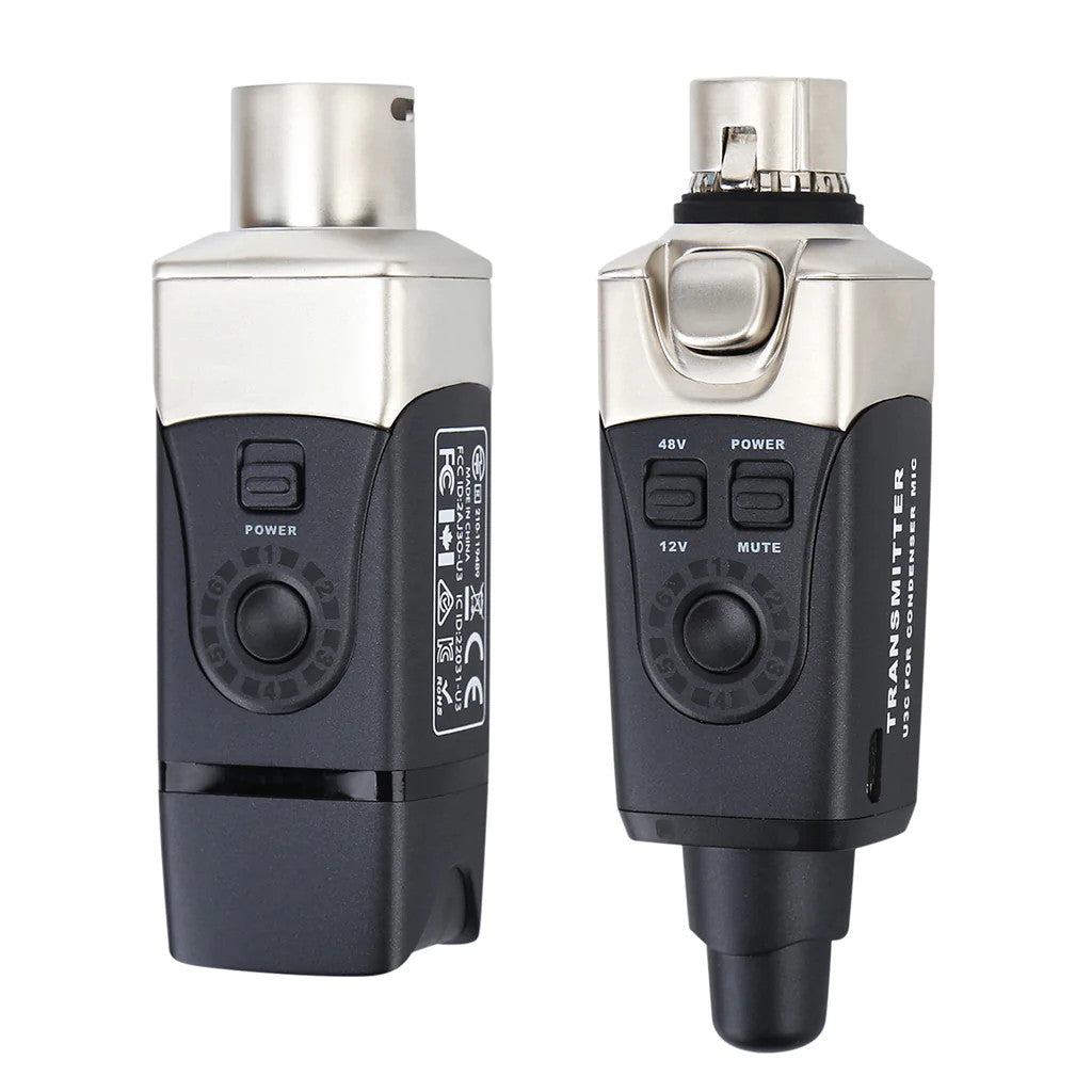 Xvive XU3C Condenser Microphone Wireless System - Black - maplin.co.uk
