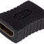 Maplin Premium HDMI Female to HDMI Female Coupler - Black - maplin.co.uk