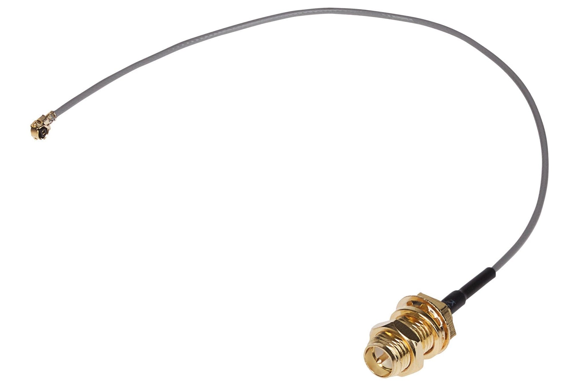 Maplin IPAX/U.FL Male to SMA Female Antenna Cable - 0.15m - maplin.co.uk