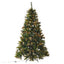 HOMCOM 5ft Pre-Lit LED Artificial Christmas Tree with Metal Stand - maplin.co.uk