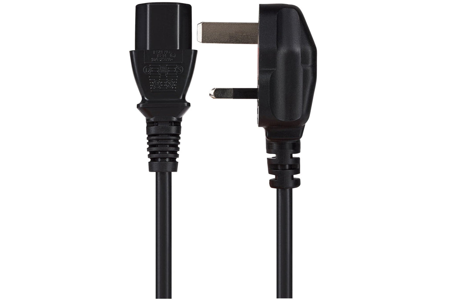 Maplin Power Lead IEC C13 Female Plug to UK 3 Pin Plug - 2m, 13 Amp Fuse - maplin.co.uk