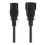 Maplin Power Lead IEC C14 Male Plug to C13 Female Extension Lead - 2m, Black - maplin.co.uk