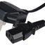 Maplin Power Lead IEC C13 Female Plug to UK 3 Pin Mains Plug - 1m, 13 Amp Fuse - maplin.co.uk