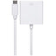 Nikkai USB-C to HDMI V3.1 Adapter (Supports 4K Ultra HD @30Hz) - White, 0.12m - maplin.co.uk